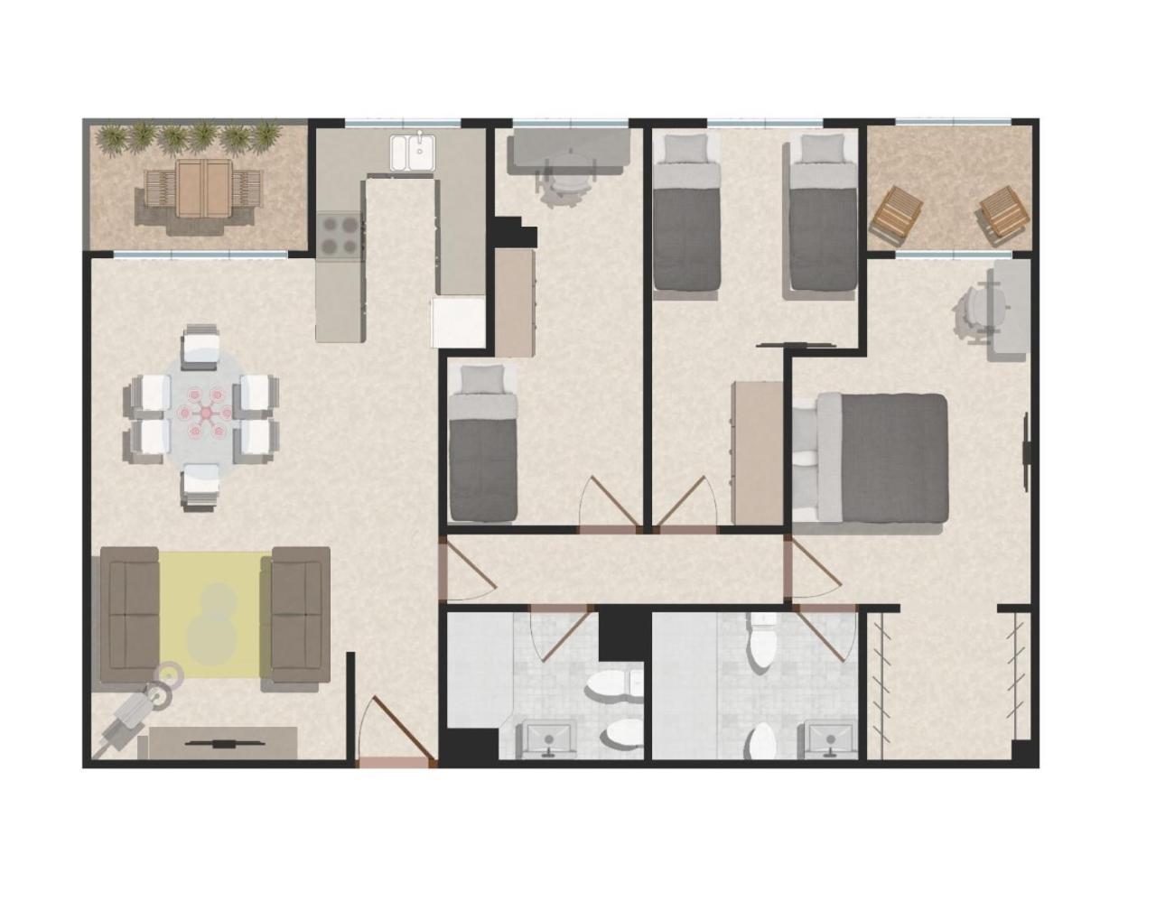 Jardines Del Turia - Espacioso Apartamento Apartment Valencia Exterior photo